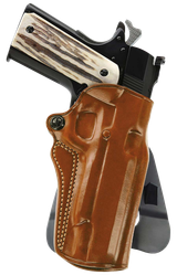 Galco SM2-652 Speed Master 2.0 OWB Tan Leather Paddle Fits Mossberg MC1sc/Ruger Max-9/S&W M&P Shield Plus/Shield 3"9/40 & 2.0 9/40 Right Hand