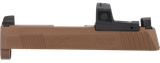 Sig Sauer 8900984 P365X Slide Assembly Fits Sig P365X 9mm Luger Coyote Brown Nitride Stainless Steel Optic Cut/Serrated Slide XRAY3 Sights
