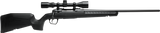 Savage Arms 32006 Axis XP Combo 308 Win 4+1 22" Matte Black Button Rifled Barrel, Matte Black Drilled & Tapped Carbon Steel Receiver, Fixed Sporter Black Synthetic Stock, Weaver 3-9x40mm, Right Hand