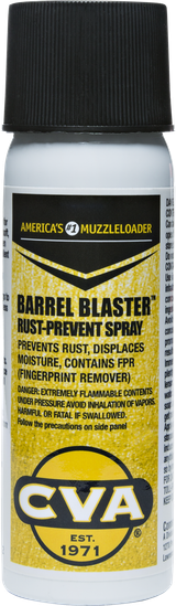 CVA AC1753 Barrel Blaster Rust Prevent Spray 6 oz Anti Rust Spray Compatible With Muzzleloading Rifles