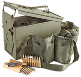 PMC 223AMB Bronze  223Rem 55gr Full Metal Jacket 840 Per Box/2 Case *Includes Ammo Can & Bandoleer