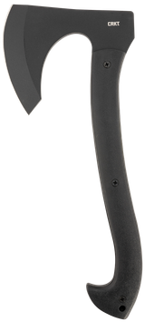 CRKT 2917 Skeggox  4.83" Plain Axe w/Beard, SK-5 Steel Blade, Black Contoured GRN Handle, 12.94" OAL