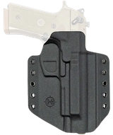 C&G Holsters 2750100 Covert  OWB Black Kydex Belt Loop Fits Beretta M9A3/M9A4 Right Hand
