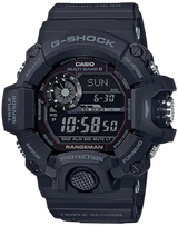 G-shock/vlc Distribution GW94001B G-Shock Tactical Rangeman Keep Time Blackout Size 145-215mm Features Digital Compass