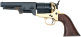 Pietta PF51BR44512 1851 Sheriff 44 Cal 5.50" 6rd Shot Brass Frame, Blued Cylinder, Blued Octagon Barrel, Walnut Grip