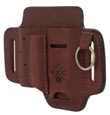 1791 Gunleather STESSFCHNA EDC Standard Easy Slide OWB Chestnut Leather Belt Slide Ambidextrous