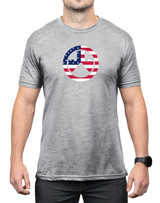 Magpul MAG1281030S Independence Icon  Athletic Gray Heather Cotton/Polyester Short Sleeve Small