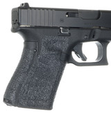 Talon Grips EV02R Adhesive Grip  Textured Black Rubber, Fits Compact Glock Gen 5 (19, 23, etc.)
