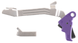 Apex Tactical 102P117PUR Action Enhancement  Slim Purple Drop-In Compatible w/Glock 43/43X/48