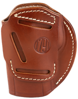 1791 Gunleather 3WH6CBRA 3-Way  IWB/OWB Size 06 Classic Brown Leather Belt Loop Fits Beretta 92 Fits Walther PPQ Fits Sig P320 Ambidextrous Hand