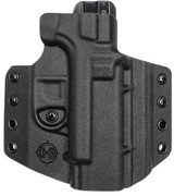 C&G Holsters 0006100 Covert  OWB Black Kydex Belt Loop Fits Glock 19 Fits Glock 23 Fits Glock 45
