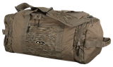 Drake Waterfowl DB36510062 Duffle Bag  Medium Mossy Oak Bottomland Polyester, 3 Exterior Pockets, Adj. Shoulder Strap