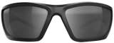 Glock AS41041 Blue Line Tactical Glasses Silver Mirror Lens Black Frame