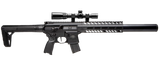Sig Sauer Airguns AIRMCX177G2BLKSCOPE MCX Air Gen 2 CO2 177 Pellet 18" 30rd, Black, M-LOK Handgaurd, Flat Trigger, C02 Storage QD Stock, Reduced Angle Grip, 1-4x24mm Scope