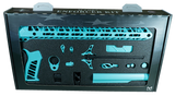Timber Creek Outdoors TCOEKRE Enforcer Complete Build Kit Robin's Egg Blue for AR-15