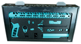 Timber Creek Outdoors TCOEKRE Enforcer Complete Build Kit Robin's Egg Blue for AR-15