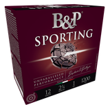 B&P 12B1SCL7 Sporting Clay  12Gauge 2.75" 1oz 7.5Shot 25 Per Box/10 Case
