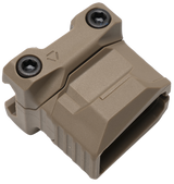 Strike Industries ARCMSPSAFFDE Angled Grip  Flat Dark Earth