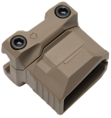 Strike Industries ARCMSPSAFFDE Angled Grip  Flat Dark Earth