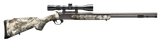 Traditions CR5-843304434 NitroFire VAPR w/Scope 50 Cal 209 Primer 26" Sniper Gray Cerakote Fluted & Tapered Barrel, Drilled & Tapped Receiver, Veil Alpine Fixed Synthetic Stock, 3-9x40mm Duplex