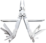 S.O.G SOG-S62N-CP PowerLock V-Cutter Polished 420 Stainless Steel 7" Long Includes Sheath