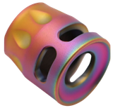 True Precision Inc TPSMICROS Micro Compensator S-Type Spectrum 416R Stainless Steel 1/2"x28 Threads 9mm/380 ACP
