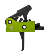 Stern Defense 009H2SD1M H2S Drop In Trigger Green Fits AR10/AR15