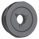 Jk Armament JK155PROEC30 Pro Flash Reducer End Cap 30Cal 1.375"x24 Ti6AL4V Titanium Black