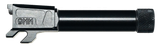 Faxon Firearms M&PA910NSNOQ-T Duty Series  9mm Luger Threaded Black Nitride Steel, Fits M&P Shield 3.1"