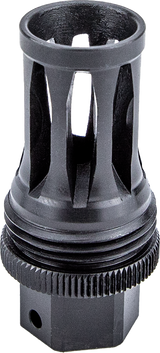 Kgm Suppressors A-QD-FH-S-3M Quick Detach Flash Hider Black Nitride Steel 3/4"x24 Threads