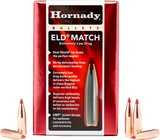 Hornady 263331   6.5mm .264 147gr Extremely Low Drag-Match 500 Per Box/6 Case