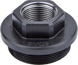 Kgm Suppressors A-SMG9-DTA-S-4 SMG9 Direct Thread Adapter Black Nitride Steel M13.5x1 LH Threads