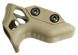 Timber Creek Outdoors EMAFGFDE Enforcer Mini Angled Foregrip Flat Dark Earth Billet Aluminum