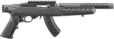 Ruger 4935 22 Charger Lite 22 LR 15+1 10" Matte Black Steel/Ported/Threaded Barrel, Matte Black w/Picatinny Rail Receiver, Black Ergonomic Polymer Grip