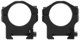 Mdt Sporting Goods Inc 103549BLK Scope Rings Scope Ring Set Black Anodized Aluminum 34mm Tube High Picatinny