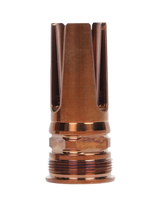 Q LLC ACCFH1/2288.6 Flash Hider  8.6 Blackout Steel 1/2"x28 Threads 2.13" OAL