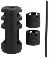 Browning 001293097 Xeno Recoil Hawg Black Matte Stainless Steel 5/8"x24 Threads 2.20" OAL