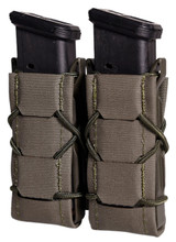High Speed Gear 24PT02OD TACO Gen 2 Double OD Green Nylon Laminate MOLLE Mount Pistol
