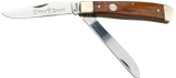 Boker 110832 Trapper 2.0 Clip Point/Spey Plain D2 Steel Blade Rosewood Tulip Wood Handle
