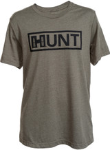 Hornady 99605M Hunt T-Shirt OD Green Tri-Blend Short Sleeve Medium