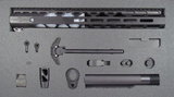 Timber Creek Outdoors TCGKBL Greyman Complete Build Kit AR-15 Rifle Black