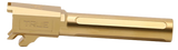 True Precision Inc TPP365XLBXG Sig  9mm Luger 3.70" Fluted Gold TiN Stainless Steel, Fits Sig P365XL/P365X-MACRO
