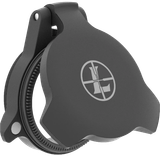Leupold 114756 Alumina Scope Cover Matte Black Aluminum 24mm Objective Screw On Mount Flip Open