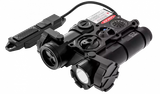 AGM Global Vision WLAD-CLA1-B1 WLAD 1B  Black Green Laser & IR Pointer/Illuminator Coaxial Dual Laser White LED 300 Lumen