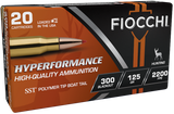 Fiocchi 300BLKH20 Hyperformance  300Blackout 125gr Super Shock Tip 20 Per Box/10 Case