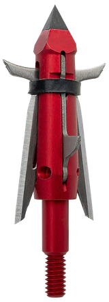 Tenpoint HEA8043 Nemesis Broadhead Chisel Tip 420 Stainless Steel Blades Red 100gr 3Pack