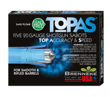 Brenneke SL202TOPN TOPAS  20Gauge 2.75" 1/2oz Sabot Slug Shot 5 Per Box/50 Case