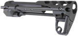 Odin Works OSCQSBLK Close Quarters Rifle Stock Black 6061-T6 Aluminum Compatible w/ AR-15/M4/5.56/223