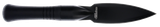 Cold Steel CSTHFS01NZ Spirit Spear Head 4.25" Fixed Spear Point Black 420 Stainless Steel Blade, 4" Black Handle