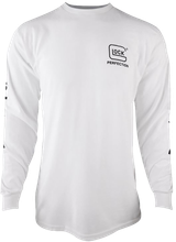 Glock AP96097 Perfection Long Sleeve Tee White Pre-Shrunk Cotton Long Sleeve 3XL